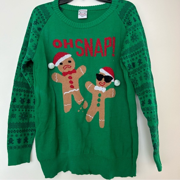 Womens Holiday Ugly Christmas Sweater - Picture 1 of 11
